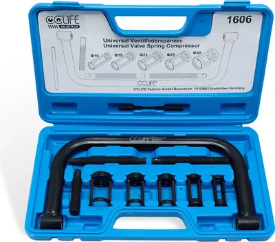 Produktbild von CCLIFE Universal Ventilfederspanner Ventilfeder Spanner Satz Ventil Montage Kompressor Kit Werkzeug