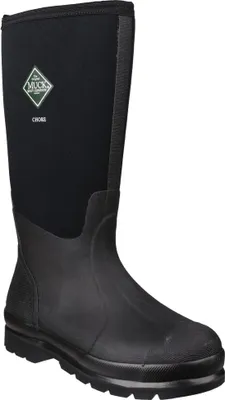 Produktbild von Muck Boots Unisex Chore Classic Hi Patterned Gummistiefel FS4292 (46 EU) (Schwarz)