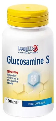 Obrázok produktu pre LONGLIFE GLUKOZAMÍN S, 100 kapsúl v želatínovom obale
