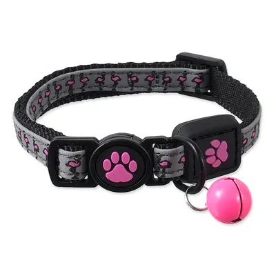 Obrázek produktu pro Obojek CAT Reflective růžový XS 1 ks