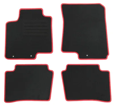 Produktbild von Fußmatten-Set für Hyundai i 20, 12/2014-05/2018, 4-teilig, Schwarz