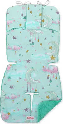 Obrázek produktu pro Vložka do kočárku BOBONO minky - mint moons