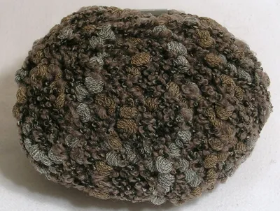 Produktbild von MANDOLA, tweediges Noppengarn von Schulana-  braun (3) - 50 g / ca. 50m  Wolle