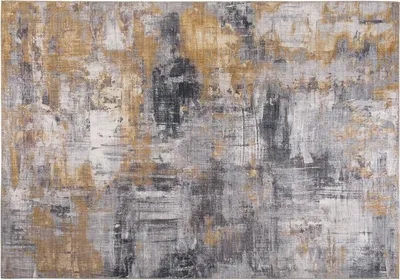 Produktbild von Luxor Living Teppich Prima grau gelb 160 x 230