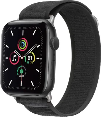 Image de Bracelet imoshion Nylon Trail pour Apple Watch | 38/40/41/42 mm - Noir pur