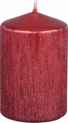 Zdjęcie produktu dla Świeca PEGAS Christmas cylinder d6x9cm