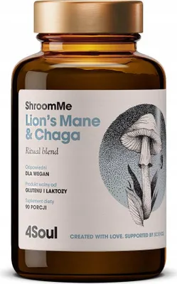 Produktbild von HEALTH LABS SHROOMME Löwenmähne & Chaga 45,54 g