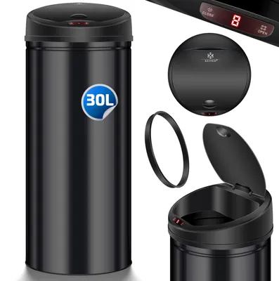 Produktbild von KESSER® Automatik Sensor Mülleimer Abfalleimer Abfall EDELSTAHL Papierkorb