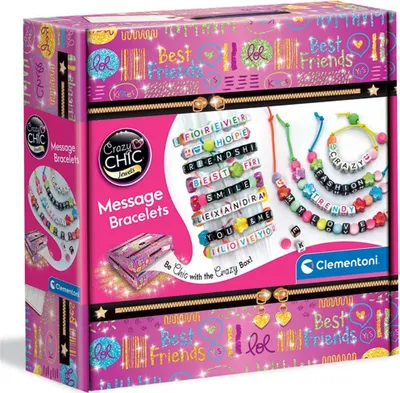 Obrázok produktu pre Crazy CHIC - Kreatívny set - náramky s písmenami