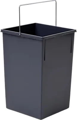 Produktbild von Hailo vedro pár 1008879 tmavosivé 15 litrov 230x220x350 mm s rukoväťou