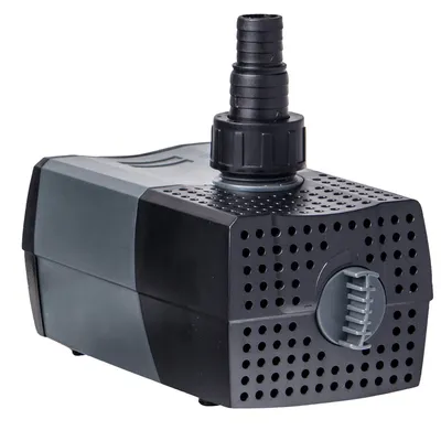 A product shot of a water pump on a white background.