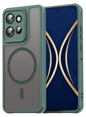 Produktbild von Magsafe Handyhülle für Motorola Edge 50 Neo / Edge 60 Neo Hülle Magnet Case Grün