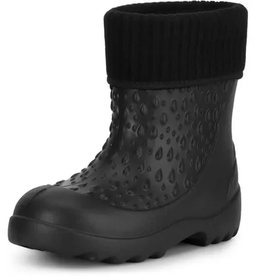 Produktbild von Ladeheid Kinder Mädchen Jungen leichte Eva Gummistiefel Regenstiefel LADW007 (Schwarz, 30/31 EU)