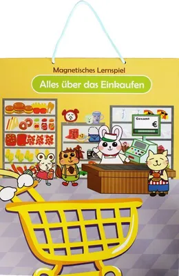 Produktbild von Magnetisches Lernspiel - Alles über das Einkaufen