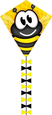 Obrázok produktu pre Detský šarkan HQ Eddy 50 Bumble Bee 102109 Žltý 45 x 50 cm