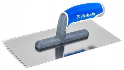 Produktbild von Kubala Edelstahl Zahnkelle 130x270 mm 4x4 mm, rostfrei, ergonomischer Griff