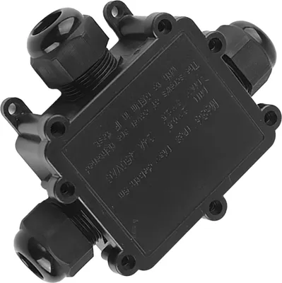 Produktbild von Wasserdichte IP68-Kunststoff-Verteilerdose M686 für den Außenbereich Kabel 3-Wege-VerteilerdoseT Typ