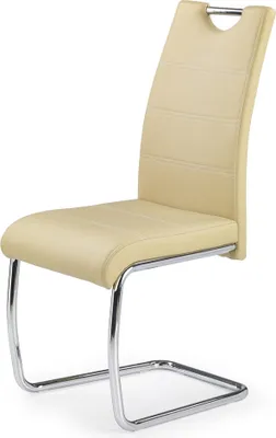 Produktbild von Halmar Essensstuhl K211 - beige / chrom