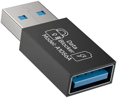 Obrázek produktu pro Adaptér Unitek USB-A s blokováním přenosu dat pro bezpečné nabíjení, 10 W