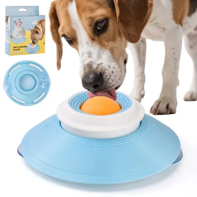 Image de Elzusha - Friandise pour chiens avec ventouse - Distributeur de nourriture lent et jouet anti-ennui