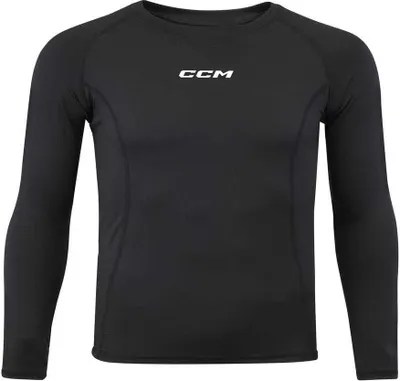 Obrázek produktu pro CCM Performance Compression Long Sleeve Top JR Hokejové termoprádlo a ribano