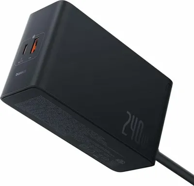 Image de Station d'accueil Baseus Digital GaN Intelligente pour bureau 240W Noir