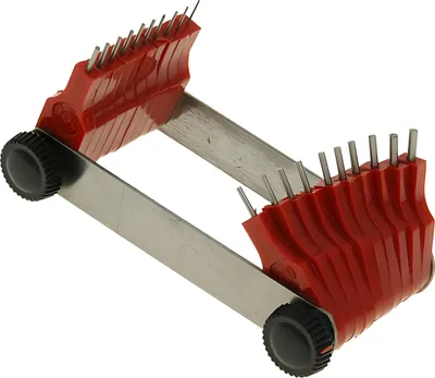 Produktbild von Düsenlehre Satz für Hauptdüse Vergaser 0.45-1.50