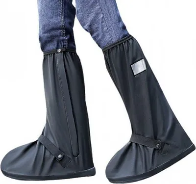 Produktbild von Wasserdichte Schuhüberzüge, schwarz, Größe 37-39, wiederverwendbar