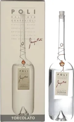Produktbild von Poli Grappa Amorosa di Dicembre Torcolato 40% Vol. 0,5l in Geschenkbox