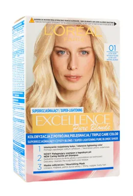 Obrázok produktu pre L'Oreal Paris Excellence Creme Farba na vlasy 01 Super Jasná Prirodzená Blond_FARMAZO_SK