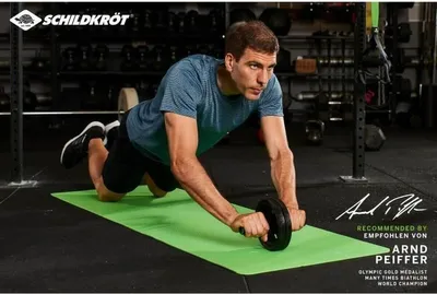 Produktbild von Schildkröt - Fitness Schildkröt Fitness AB-ROLLER - Bauchtrainer, (Duo Wheel)