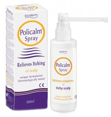 Obrázek produktu pro Policalm sprej proti svědění pokožky hlavy 60 ml
