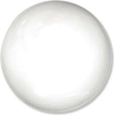 Produktbild von Interdeco Endstücke Kugel für Gardinenstangen 20 mm Ø, Weiß, Modell Luino (Packung 2 Stück)