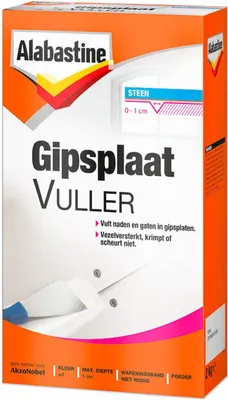 Produktbild von Gipskartonspachtel 2 kg - Alabastine