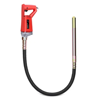 Produktbild von Betonrüttler 1550W mit 2m SCHLAUCHLÄNGE Elektro Betonverdichter 35mm Flaschenrüttler Rührwellendrehzahl 5500U/min Beton Rüttelflasche mit Tragegriff