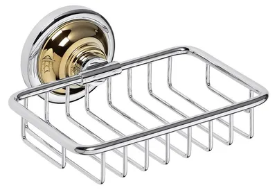 Produktbild von Seifenschale Bemeta Retro Gold/Chrom