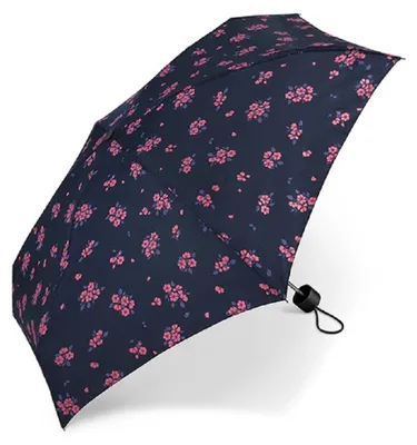 Produktbild von Happy Rain Pierre Cardin Petito Bouquet Manuell Taschenschirm blue