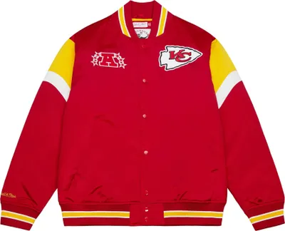 Produktbild von Mitchell & Ness NFL Heavyweight Satin Jacket Kansas City Chiefs red XXL
