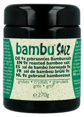 Productafbeelding van Bambu Salz Bamboezout Grof 9x Gebrand (270 gr)
