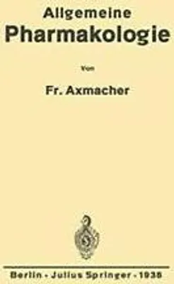 Produktbild von Allgemeine Pharmakologie