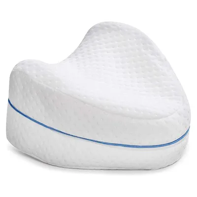 Produktbild von Orthopädisches Beinkissen Memory Foam 25 x 24 cm Seitenschläfer Polyester