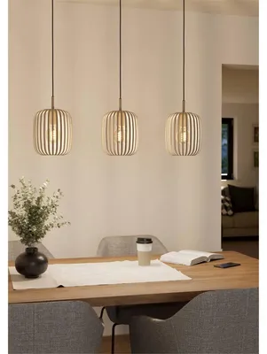 Obrázek produktu pro EGLO 900497, 3 žárovek, E27, IP20, Písková