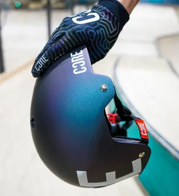 Produktbild von Core Street Stunt-Scooter Skate Dirt Helm Neochrome XS/S (48-54cm)