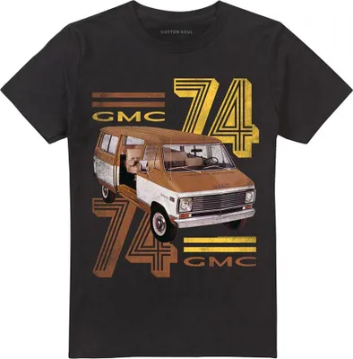 Image de GMC - "74" T-shirt pour homme/femme Unie TV21130 (3XL) (Noir)