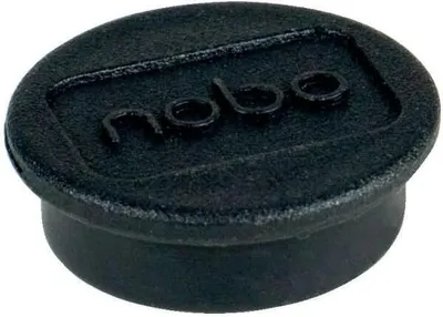 Produktbild von Nobo 1915284, Tafelmagnet, Schwarz, 13 mm, 65 mm, 15 mm, 20 g