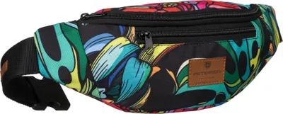 Produktbild von Peterson | Geräumige Polyester Niere, für Frauen, Schwarz, Bunt, 33x12 cm