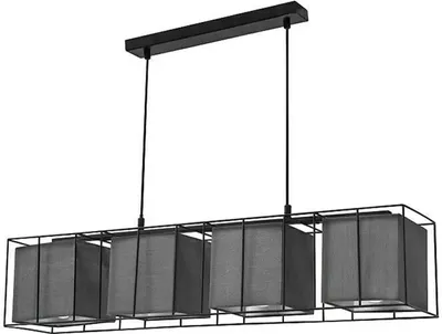 Obrázok produktu pre Závesné svietidlo Palermo, E27, 230 V, výška 120 cm, teplá biela