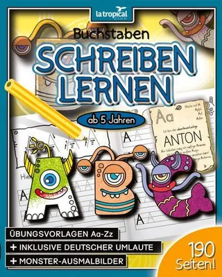 Produktbild von Buchstaben schreiben lernen ab 5 Jahren