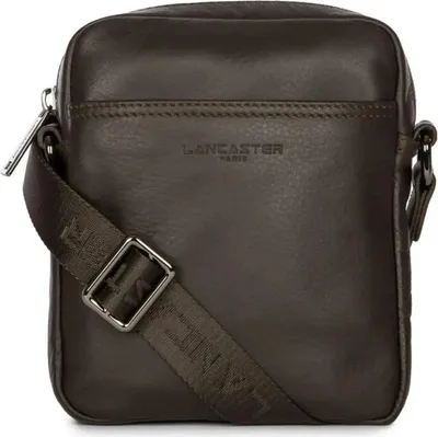 Image de Lancaster Sacoche cuir Homme SOFT VINTAGE Marron