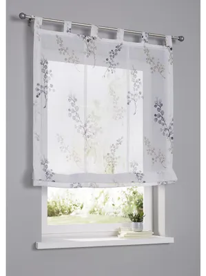 Zdjęcie produktu dla Roleta z pętelkami - półprzezroczysta, kolor taupe, 60 x 140 cm
